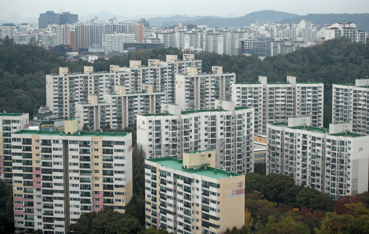 서울 목동 일대 아파트 단지 모습. [연합뉴스]