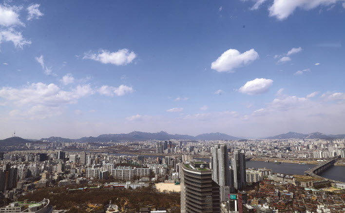 지난 6월 토지거래허가구역으로 지정된 서울 강남구 삼성동 일대의 모습. [연합]