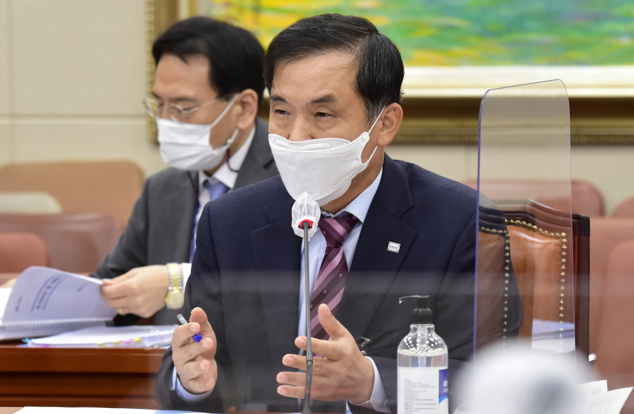 위성백 예금보험공사 사장 [연합]