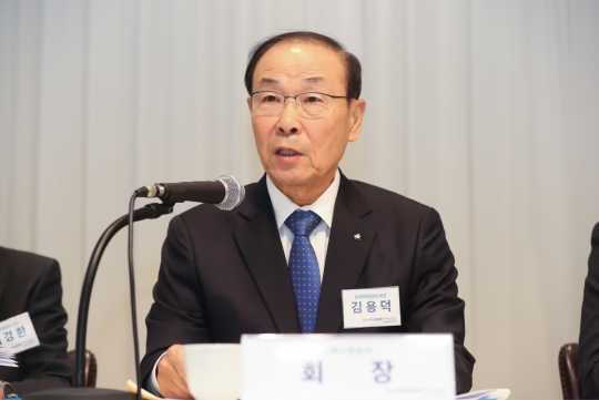 김용덕 손해보험협회장 [사진=손해보험협회]
