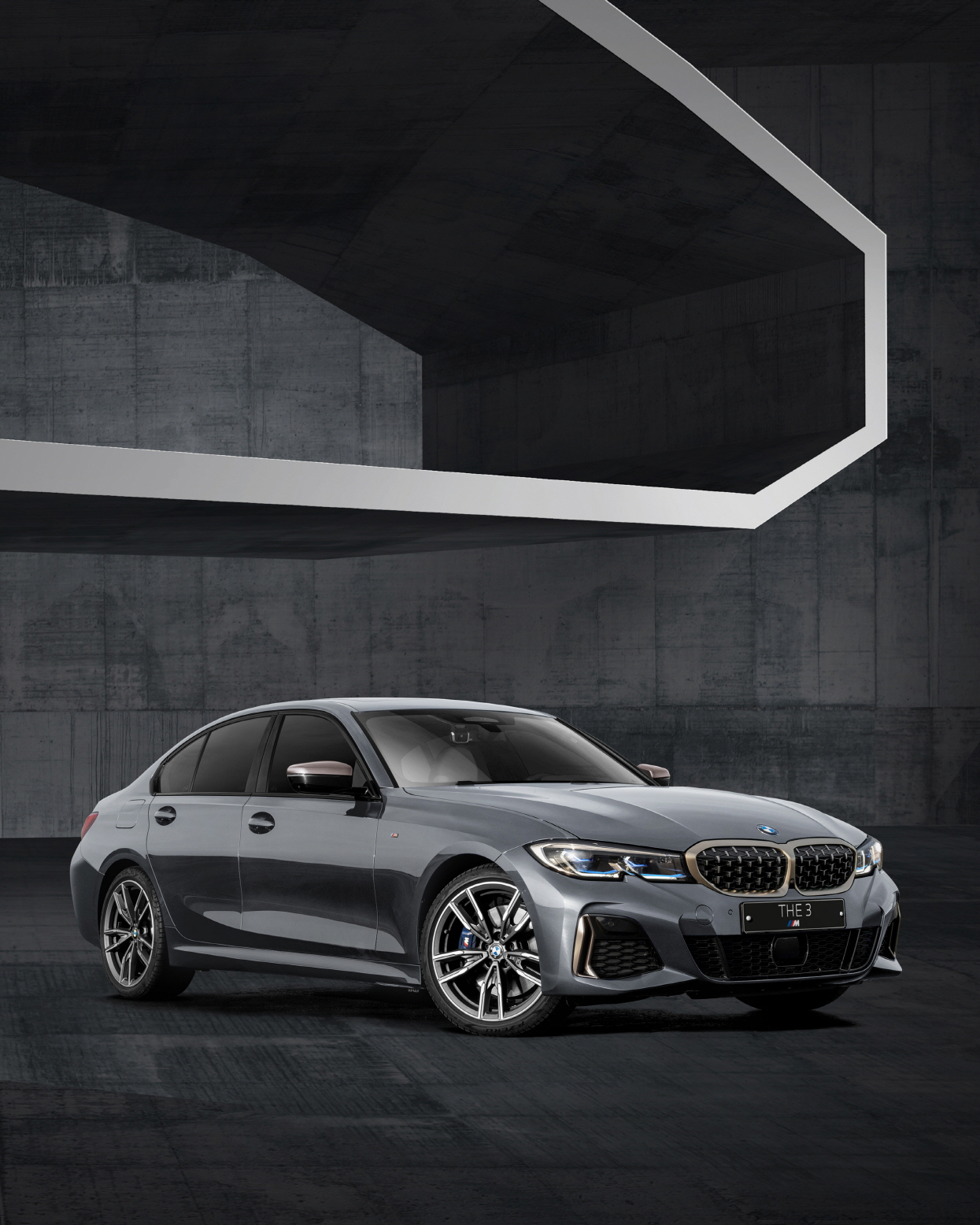 M340i BMW 코리아 25주년 라임 락 그레이 에디션. [BMW 코리아 제공]