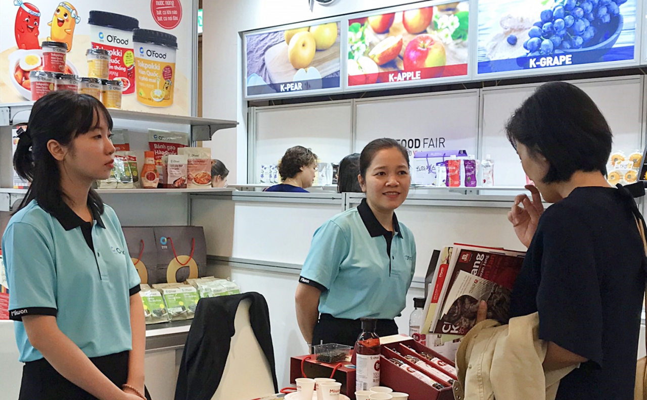 K-FOOD GIFT 테마관 현장. [aT 제공]