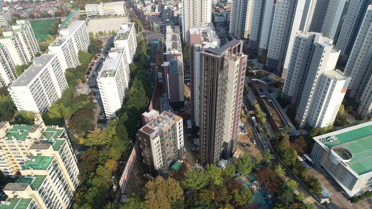 디에이치 포레센트 단지의 모습. [현대건설 제공]