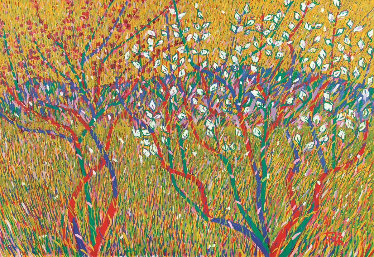 이대원, 농원, 캔버스에 유채, 112.1&times;162.2cm (10), 1993