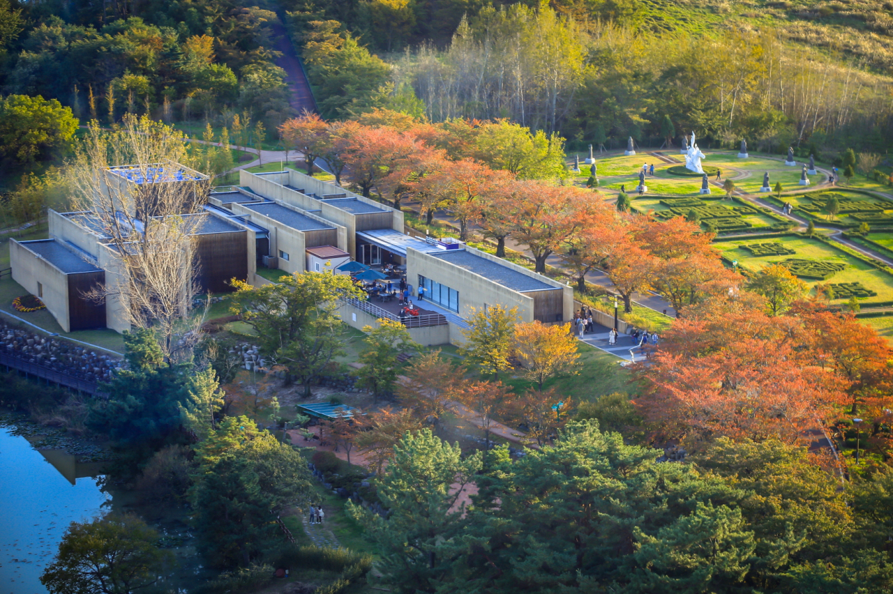 경주 솔거미술관 전경.[문화엑스포 제공]