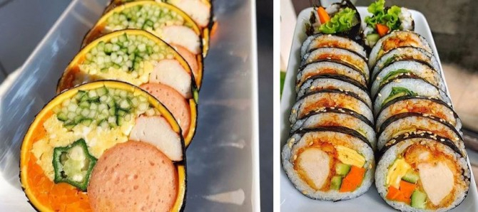 베트남에서 현지화된 김밥