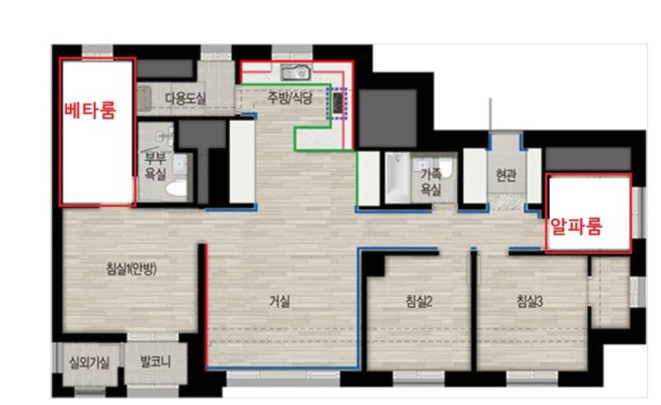 ‘방 3개론 부족, 알파룸-베타룸의 등장’…코로나로 부활한 ‘아파트 멀티룸’[부동산360]