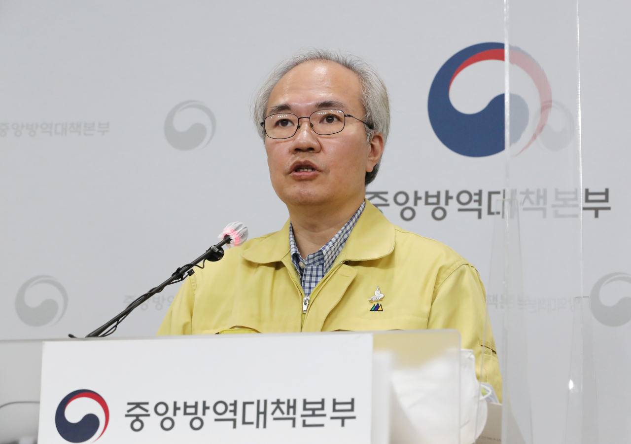 권준욱 중앙방역대책부본부장(국립보건연구원장). [연합]