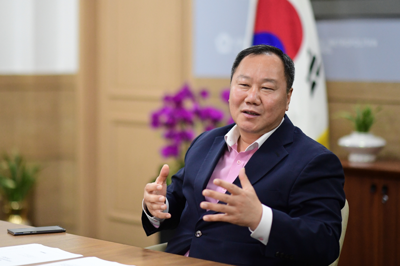 김인호 서울시의회 의장.