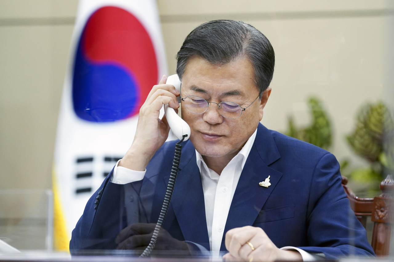 South Korean President Moon Jae-in (Yonhap)