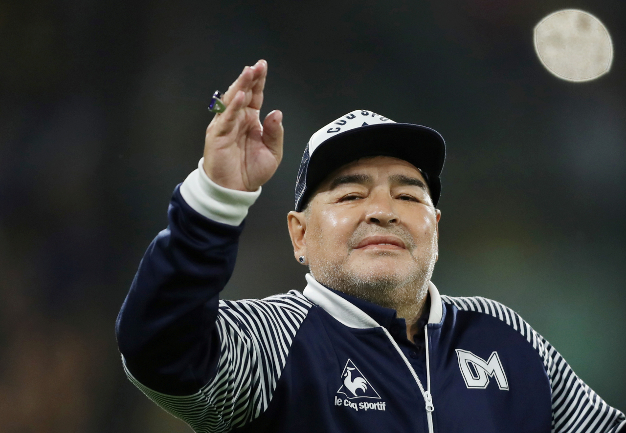 마라도나. [REUTERS]
