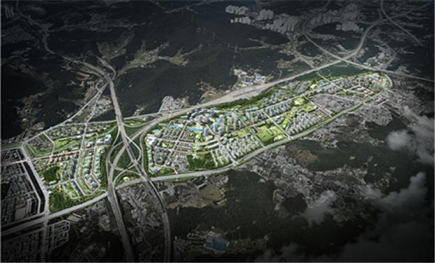 안산 장상지구 마스터플랜 조감도 [한국토지주택공사(LH) 제공]