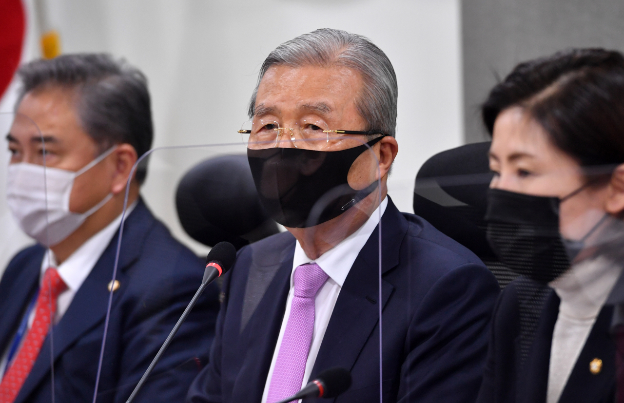 김종인 국민의힘 비상대책위원장. [연합]