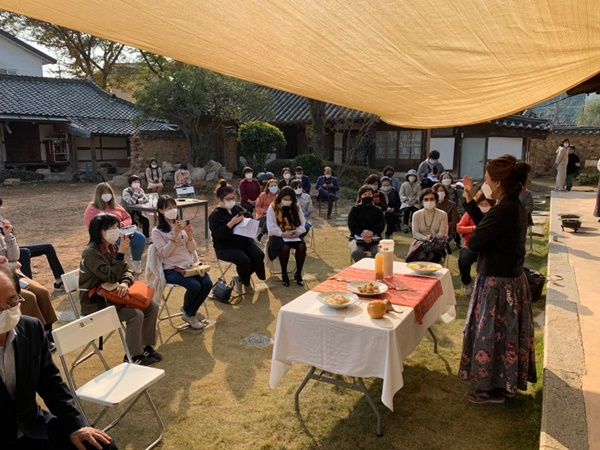 지난 7,8일 이틀간 영.호남 종가음식 교류행사가 나주 남파고택에서 열리고 있다. [전남종가회 제공]
