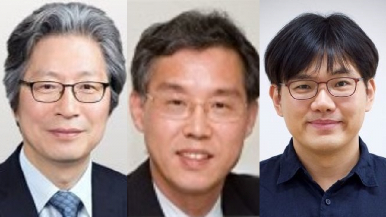 왼쪽부터 고규영 기초과학연구원(IBS) 혈관연구단장, 김범태 한국화학연구원 CEVI 융합연구단장, 장혜식 서울대학교 생명과학부 교수.[한국과학기자협회 제공]