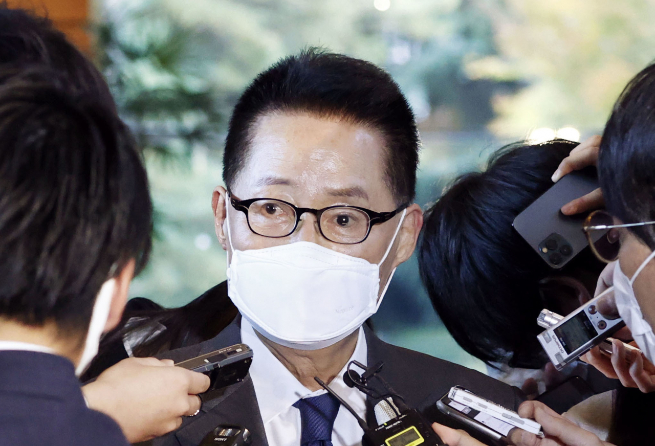 박지원 전 국가정보원장. [연합]