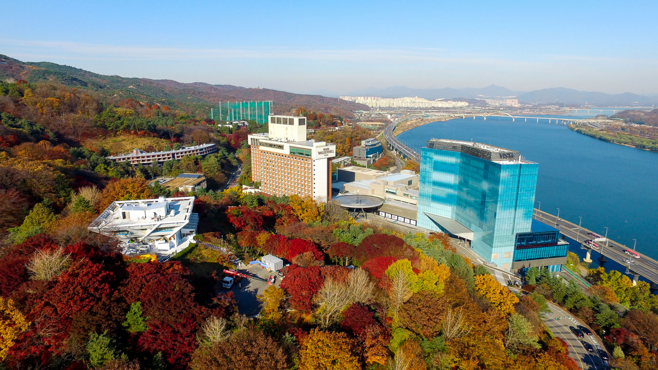 워커힐과 아차산, 그리고 한강