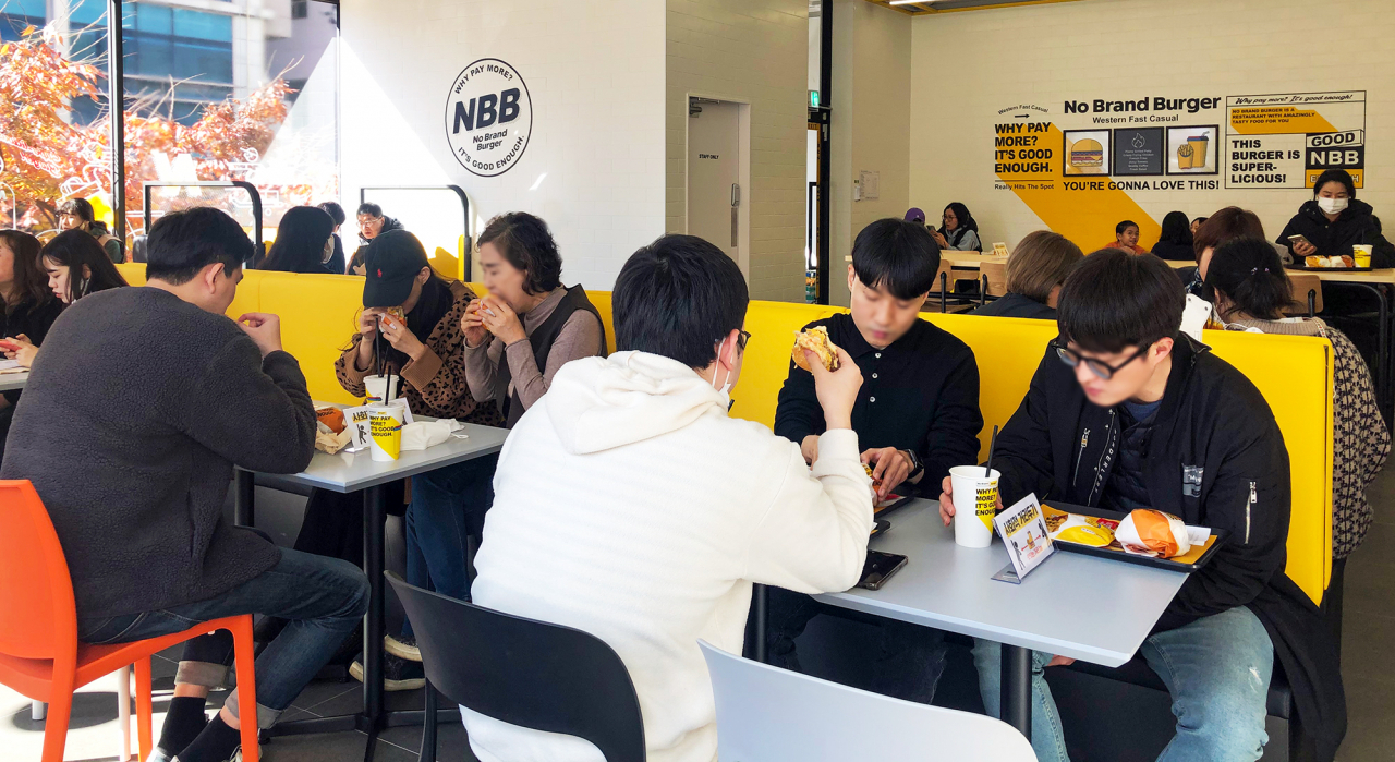 노브랜드버거 대구 월성점 [사진제공=노브랜드]