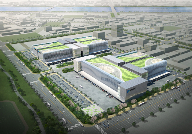 인천신항 콜드체인 클러스터 조감도 [인천항만공사]