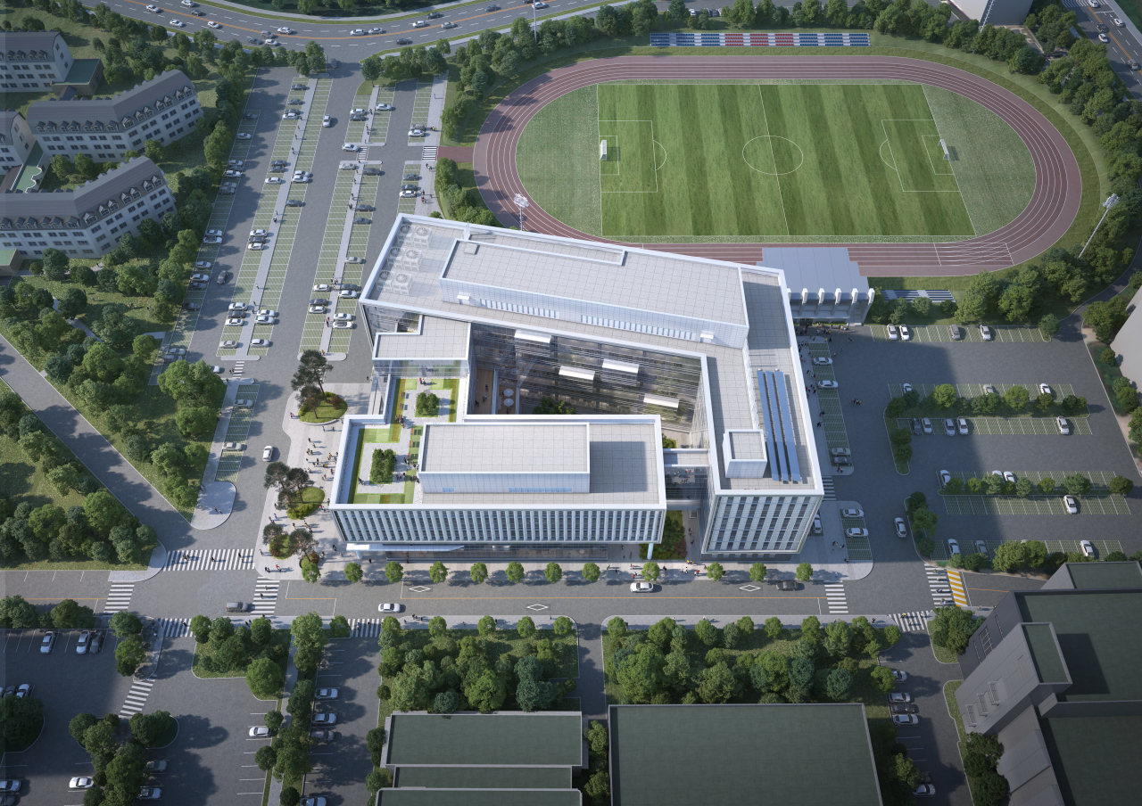 IBS KAIST 캠퍼스 스마트 기초과학 연구시설 조감도.[과기정통부 제공]