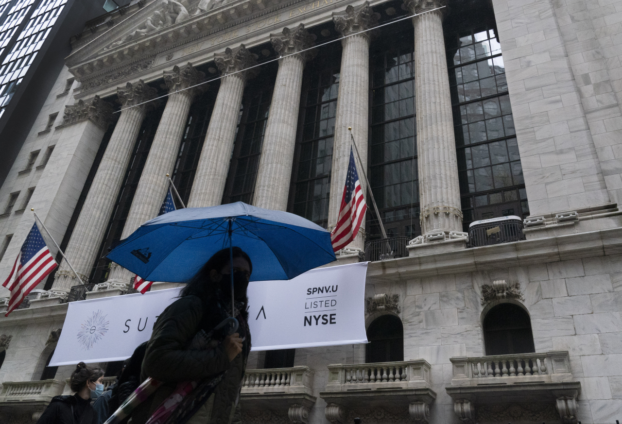 뉴욕증권거래소(NYSE). [AP]