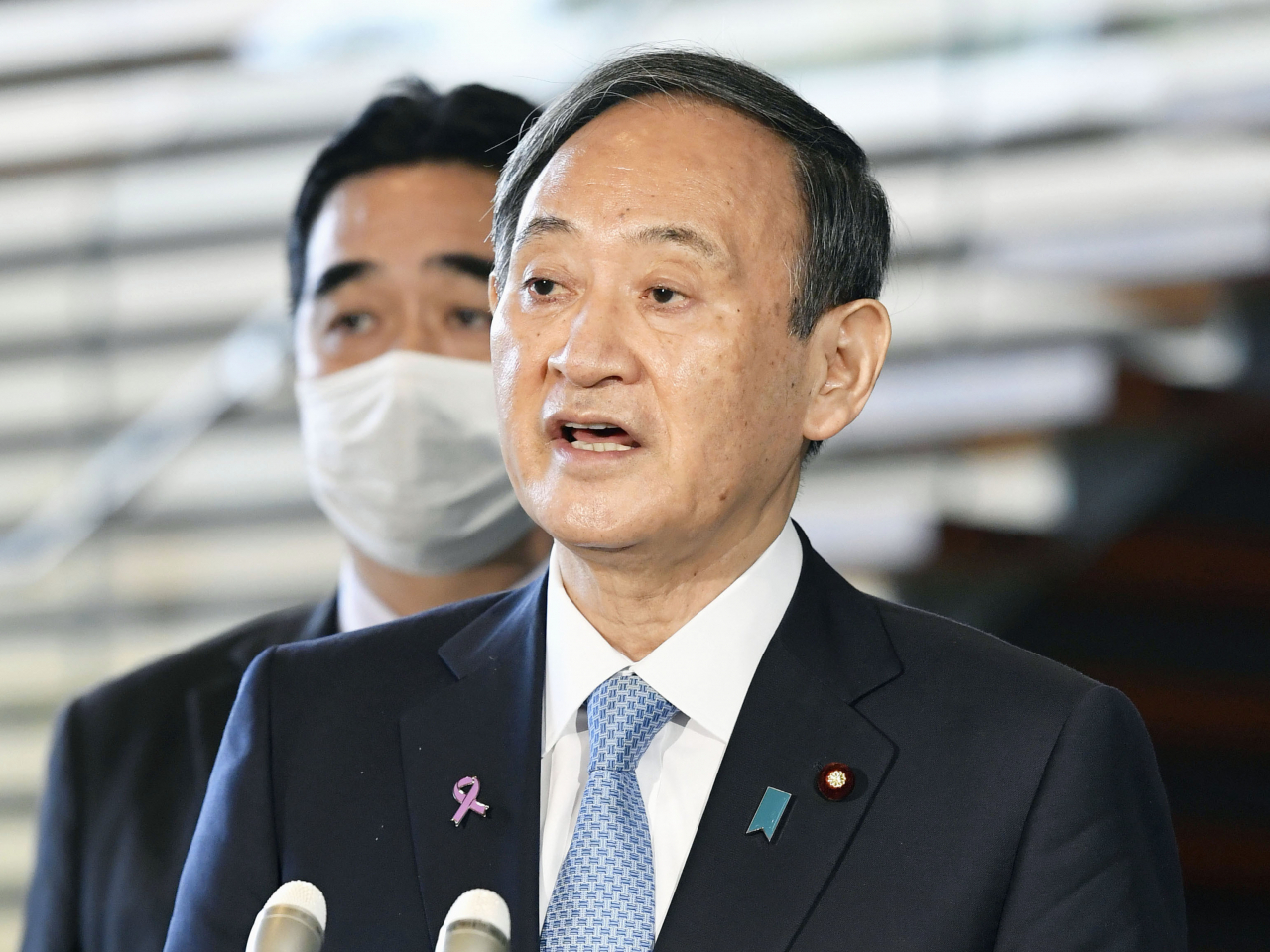 스가 요시히데 일본 총리 [사진=연합뉴스]