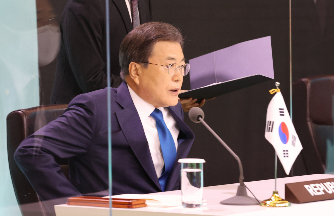 문재인 대통령. [연합]
