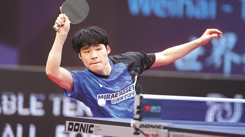 월드컵 4위에 오른 장우진. [ITTF 홈페이지]