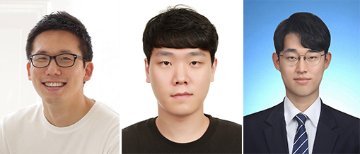 왼쪽부터 유민수 교수, 권영은 박사과정, 이윤재 석사과정.[KAIST 제공]