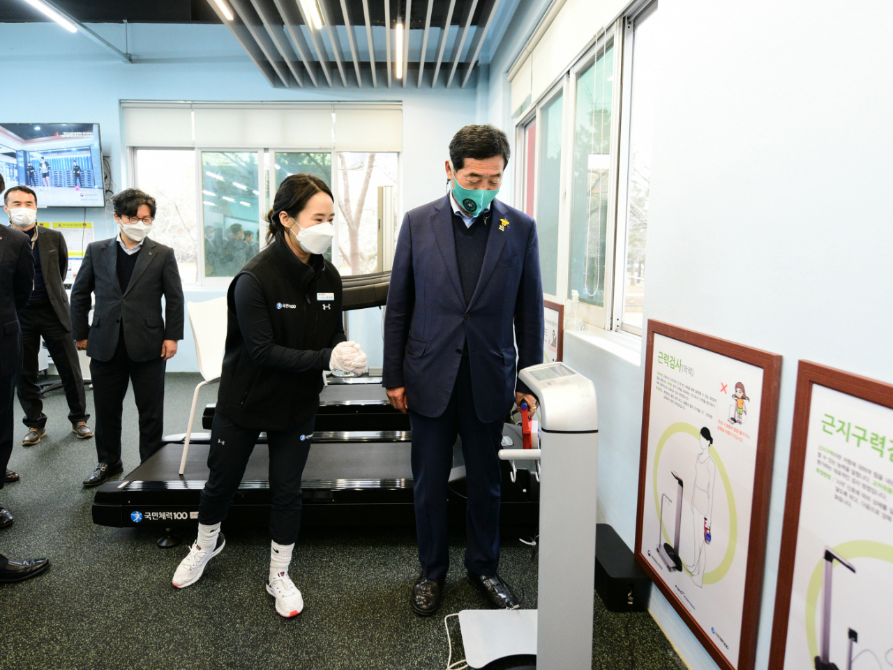 국민체력100 안산체력인증센터 개소. [안산시 제공]