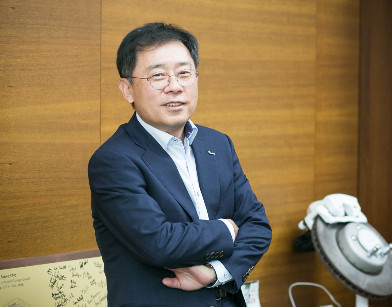 만도 조성현 사장.