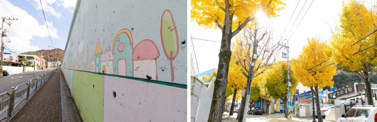 드라마 ‘응답하라’ 시리즈의 정감이 느껴지는 부산 만덕동 호젓한 골목과 거리