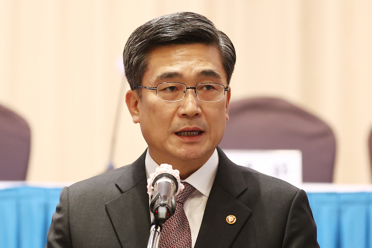 서욱 국방부 장관. [연합]