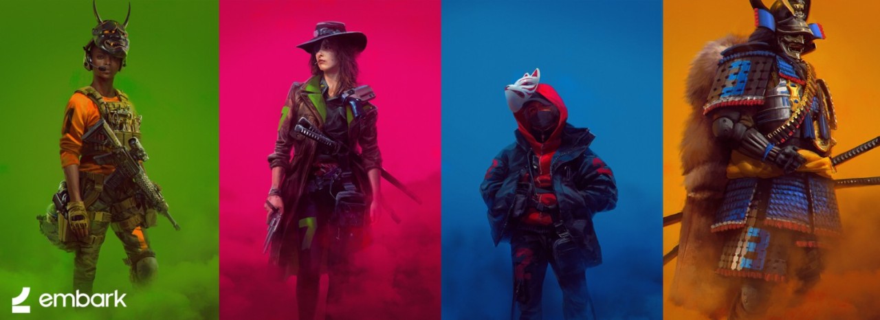 Character concepts from Embark Studios’ second game, a team-based PVP shooter (Embark Studios)