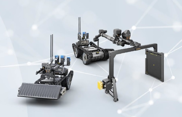 군이 체계개발에 착수한 폭발물 탐지·제거로봇 형상.[사진=방위사업청]