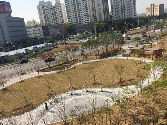 한일마을 주민참여형 어린이놀이터 대상 부지. [용인시 제공]