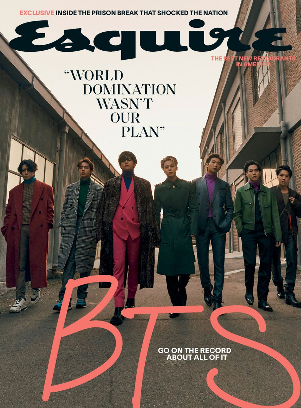 방탄소년단 [에스콰이어(Esquire) 제공]
