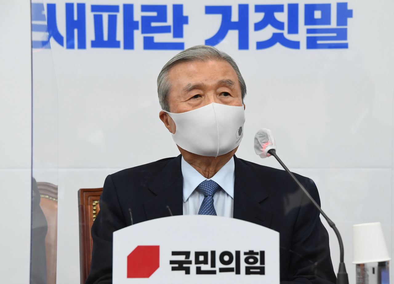 김종인 국민의힘 비상대책위원장. [이상섭 기자/babtong@heraldcorp.com]