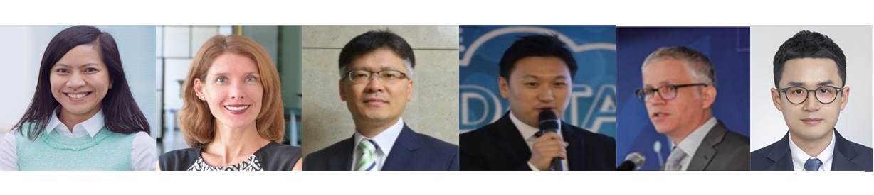 코피스트(KOPIST) 고위급 관광정책 온라인 토론회에 참가할 연사와 토론자. 왼쪽부터 리스 투쓰야디아 교수, 유엔무역개발협의회(UNCTAD) 경제관계 전문관 클라우디아 로드리스버거, 좌장인 동아대 황영현 교수, 홍콩 폴리텍대 박상언교수, 세계은행 수석 관광전문관 부터 샬켄, 유엔개발계획 김기언 애널리스트.