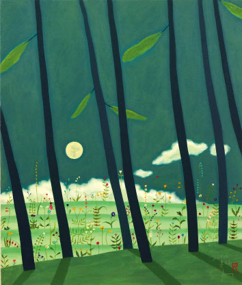 이수동, 그녀가 온다, 53&times;45.5cm (10), 캔버스에 아크릴