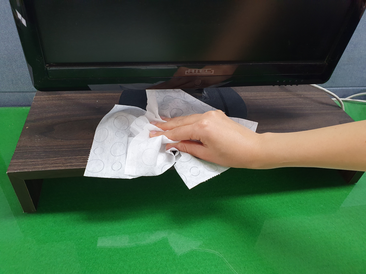 물티슈. [경기도 제공]