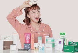 ‘써니다혜 마켓’의 라즈라이브 방송. [네모파트너즈이피 제공]