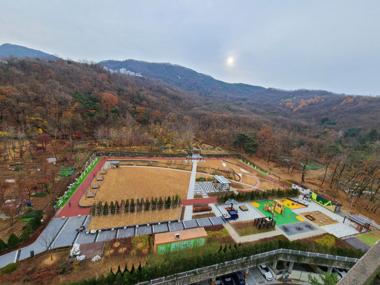 금천녹색광장 전면 재조성 완료 후 모습. [금천구 제공]