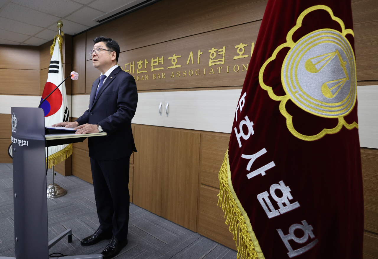 이찬희 대한변호사협회장. [연합]