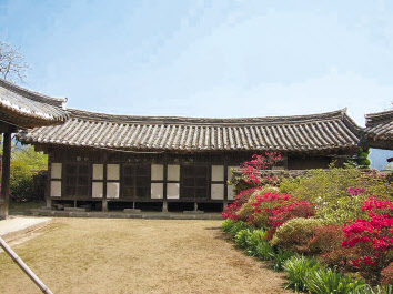 담양에 있는 장흥고씨 종택.