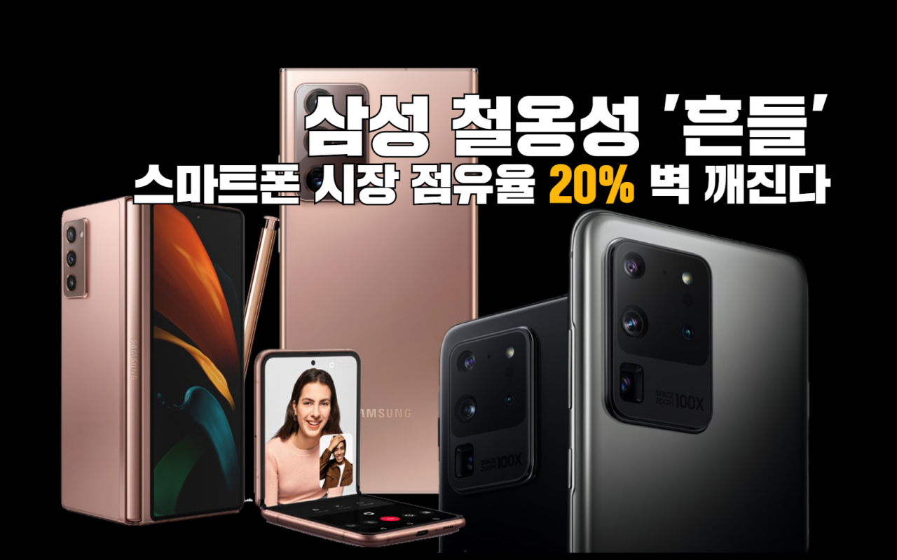 “아이폰12 돌풍에” 삼성폰 10년만에 20% 점유율 깨진다! [IT선빵!]