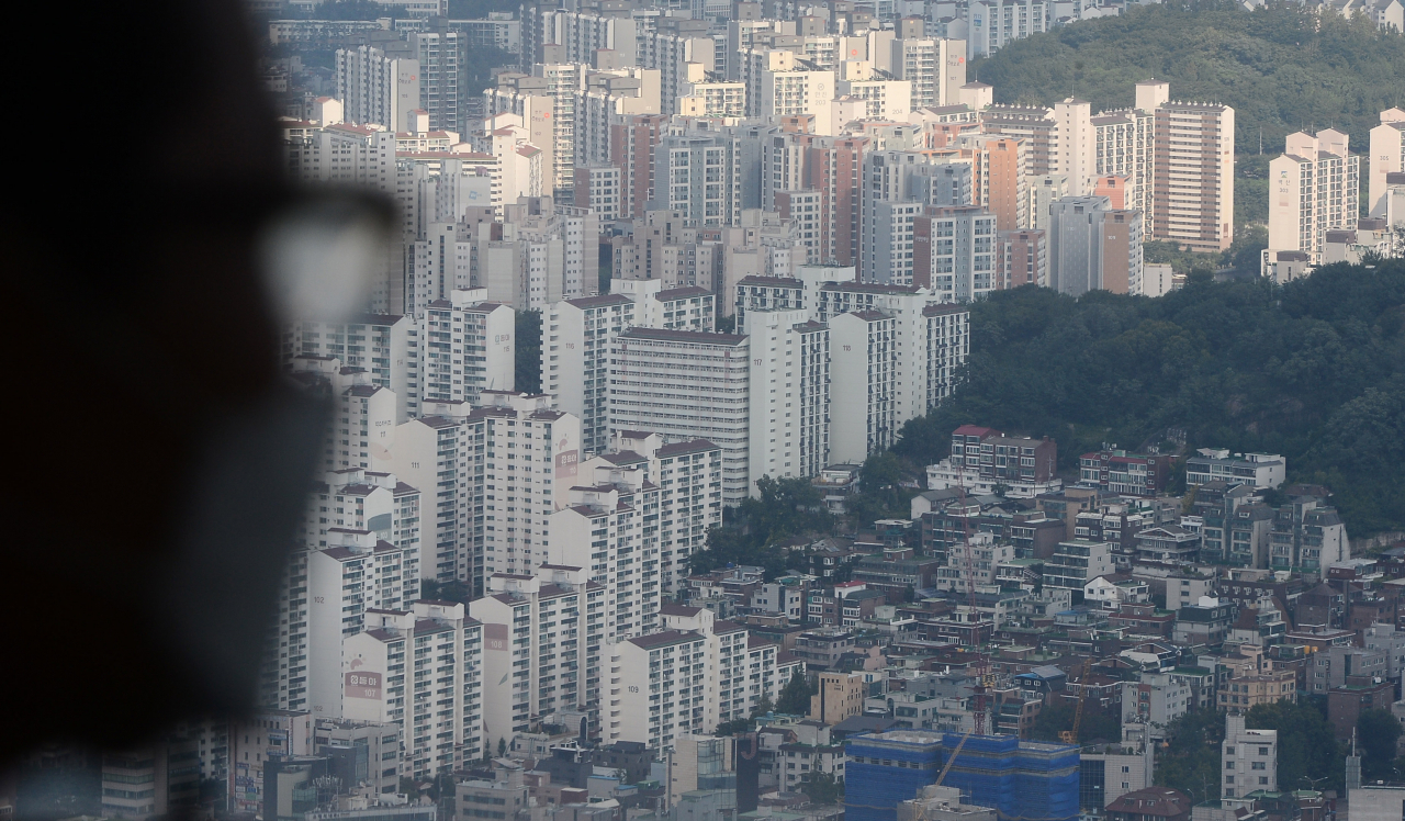 서울 남산N타워에서 바라본 시내의 모습. [헤럴드경제DB]