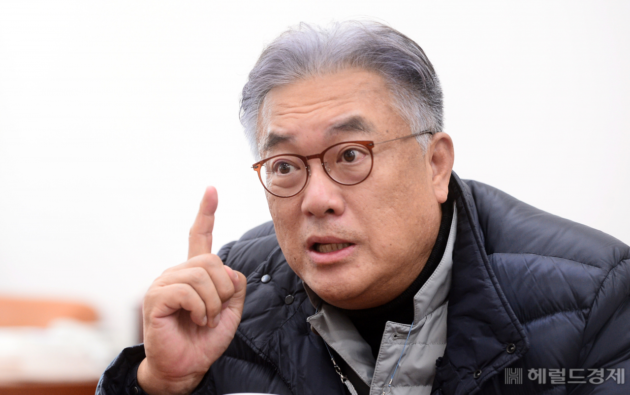 정진석 국민의힘 의원. [이상섭 기자/babtong@heraldcorp.com]