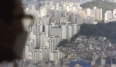서울 남산N타워에서 바라본 시내의 모습. [헤럴드경제DB]