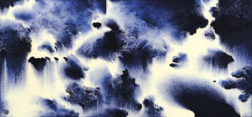 문범, Slow, Same, #9848, 40.3&times;85&times;7cm, 린넨에 오일바, 1998
